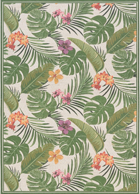 Dolce Flowering Fern rug — 3D and AR preview sample